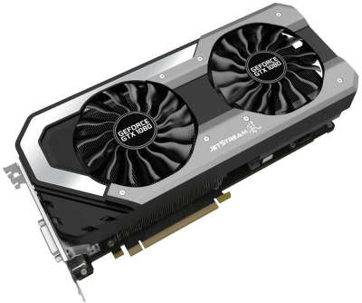 Видеокарта Palit PCI-E PA-GTX1080 Jetstream 8G nVidia GeForce GTX 1080 8192Mb GDDR5X