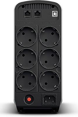 Источник бесперебойного питания Cyberpower CP900EPFCLCD Line-Interactive 900VA/540W USB/RJ11/45 (6 EURO)