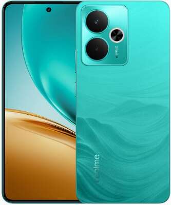 Смартфон Realme RMX5078 14T 5G 256Gb 12Gb зеленый моноблок 3G 4G 2Sim 6.67" 1080x2400 Android 15 50Mpix 802.11 a/b/g/n/ac NFC GPS GSM900/1800 GSM1900 Protect