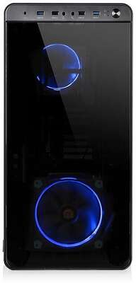 Корпус Thermaltake View 37 Riing Edition, черный, ATX, Без БП (CA-1J7-00M1WN-00)