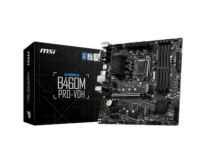 Материнская плата mATX LGA1200 MSI B460M PRO-VDH