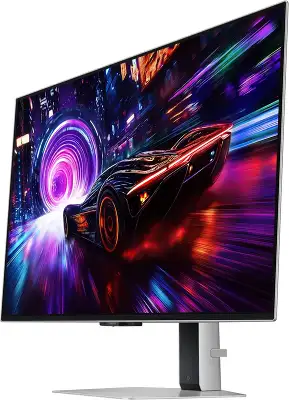 Монитор Samsung 32" Odyssey OLED G8 LS32FG812SIXCI серебристый OLED LED 16:9 HDMI матовая HAS Piv 260cd 178гр/178гр 3840x2160 240Hz FreeSync Premium Pro DP 4K USB 8.4кг