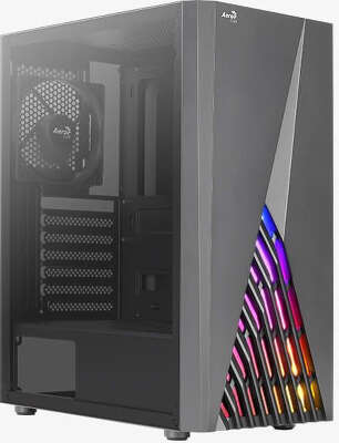 Корпус AeroCool DELTA, черный, ATX, без БП (DELTA-A-BK-V1)