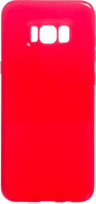 Силиконовая накладка Activ Juicy для Samsung Galaxy S8 Plus (red) SM-G955