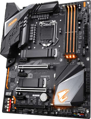 Материнская плата ATX LGA1151v2 GIGABYTE Z390 AORUS PRO WIFI