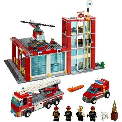 LEGO City 60004 Конструктор Лего Пожарная часть
