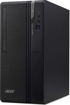 Компьютер Acer Veriton ES2730G MT i3-8100/8/1000/W10Pro,черный