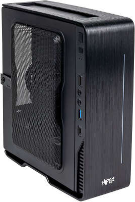 Корпус HIPER VI7B, черный, Mini-ITX, 180W (VI7B HPU-200PF)
