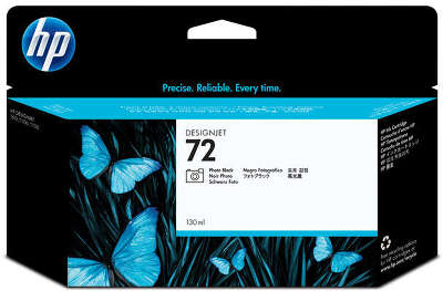 Картридж HP №72 DesignJet T1100/T610 Photo Black (130ml) (O) C9370A
