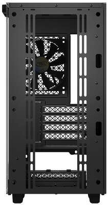 Корпус Deepcool MACUBE 110 BK R-MACUBE110-BKNGM1N-G-1 (714385) Black, mATX, CPU Height 165mm, VGA max 320mm, USB «3.0 x 2, Combo Jack x 1, int. 3.5» x 2 , 2.5» x 2, Ext. 5.25» x 0, 3.5» x 0»