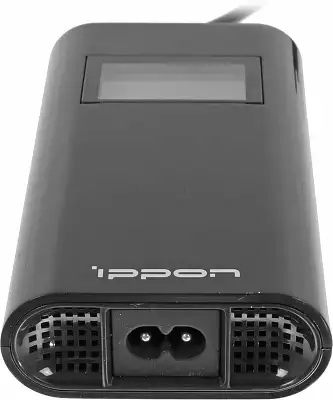 Блок питания Ippon D90U автоматический 90W 15V-19.5V 8-connectors 4.5A 1xUSB 2.1A от бытовой электросети LСD индикатор