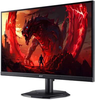 Монитор 23.8" ACER KG241YX1bmiipx Black (IPS, 1920x1080, 0,5 / 1ms, 250cd, 200Hz, 2xHDMI(2.0) + 1xDP(1.2) + SPK + Audio Out, Speakers 2Wx2, Internal, sync: FreeSync Premium, hdr: HDR 10, Vesa:100x100)