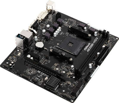 Материнская плата microATX LGAAM4 ASRock AB350M-HDV R3.0