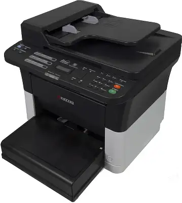 МФУ лазерный Kyocera FS-1025MFP (1102M63RU0/RUV/RU2/NX2/DZ2) A4 Duplex белый