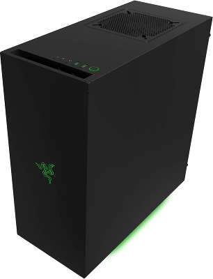 Корпус NZXT S340 Razer черный/зеленый без БП ATX 3x120mm 3x140mm 2xUSB3.0