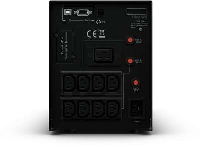 ИБП CyberPower PR2200ELCDSL, 2200VA, 1980W, IEC, черный