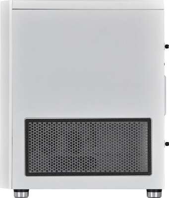 Корпус Corsair Crystal, белый, ATX, Без БП (CC-9011169-WW)