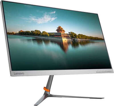 Монитор 24" Lenovo L24q-10 IPS WQHD HDMI, DP серебристый