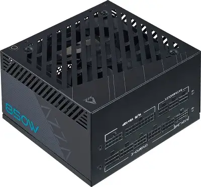Блок питания Azza ATX 850W PSAZ-850GM Gen.5 80+ gold (20+4pin) APFC 120mm fan 5xSATA Cab Manag RTL
