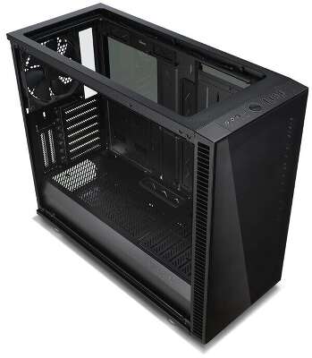 Корпус Fractal Design Define S2 Vision Blackout Edition, черный, ATX, Без БП (FD-CA-DEF-S2V-BKO-TGD)