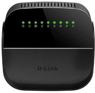 D-Link DSL-2640U/R1A Беспроводной маршрутизатор N150 ADSL2+, с поддержкой Ethernet WAN (Annex A)