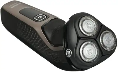 Бритва роторная Philips S3242/12 реж.эл.:3 питан.:аккум. черный/серебристый