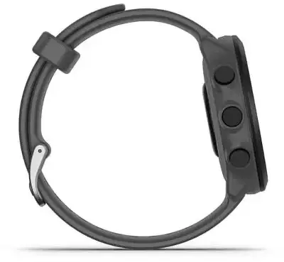 Смарт-часы Garmin Forerunner 55 42мм 1.04" LCD корп.серый рем.серый разм.брасл.:127-220мм (010-02562-13)
