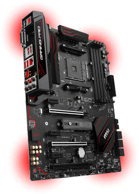 Мат. плата MSI X370 GAMING PRO