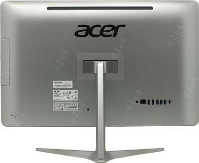 Моноблок Acer Aspire Z24-880 23.8" FHD i3-7100T/8/1000/Multi/WF/BT/Cam/W10,серебристый