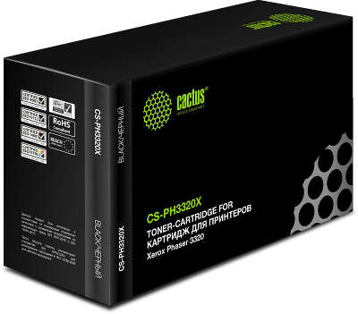 Картридж лазерный Cactus CS-PH3320X 106R02306 черный (11000стр.) для Xerox Phaser 3320
