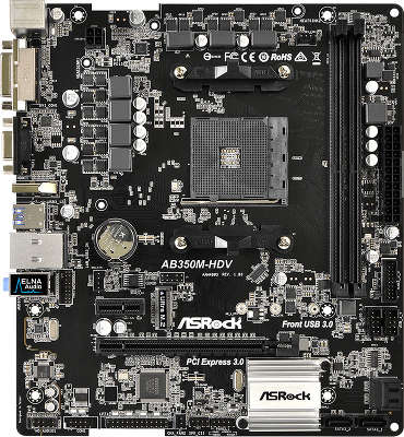 Мат. плата Asrock AB350M-HDV