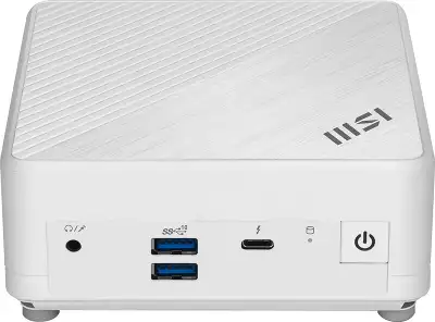 Неттоп MSI Cubi 5 12M-031BRU i5 1235U (1.3) Iris Xe без ОС 2.5xGbitEth+1xGbitEth WiFi BT 65W белый (936-B0A812-218)