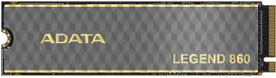 Твердотельный диск 2TB A-DATA LEGEND 860, M.2 2280, PCI-E 4x4, [R/W -6000/5000 MB/s] 3D-NAND (Works with PS5)