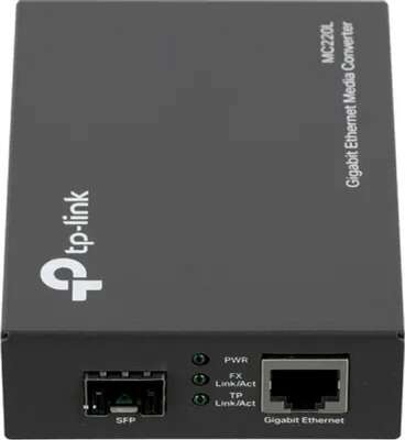TP-Link MC220L Гигабитный медиаконвертер Ethernet