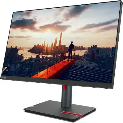 Монитор Lenovo 23.8" ThinkVision P24h-30 черный IPS LED 4ms 16:9 HDMI матовая HAS Piv 300cd 178гр/178гр 2560x1440 60Hz DP 2K USB 5.7кг