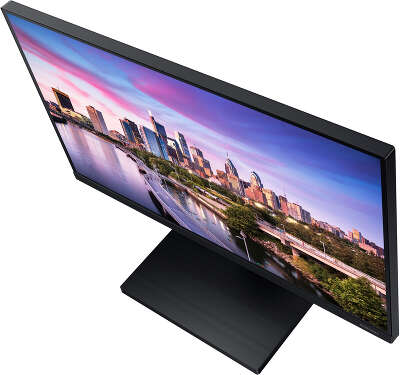 Монитор Samsung 24" F24T450GY черный IPS LED 16:10 DVI HDMI M/M матовая HAS Piv 250cd 178гр/178гр 1920x1200 75Hz DP FHD USB 5.5кг