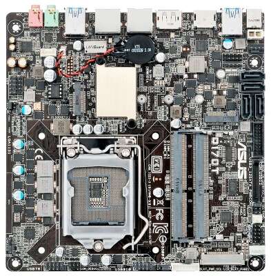 Материнская плата thin mini-ITX LGA1151 ASUS Q170T