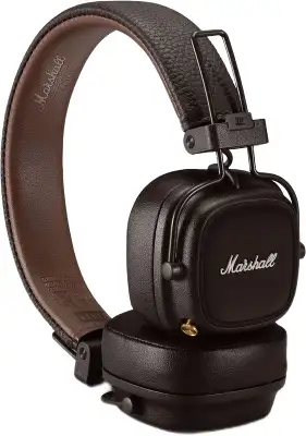 Гарнитура накладные Marshall Major IV коричневый беспроводные bluetooth оголовье (MAJOR IV BROWN)