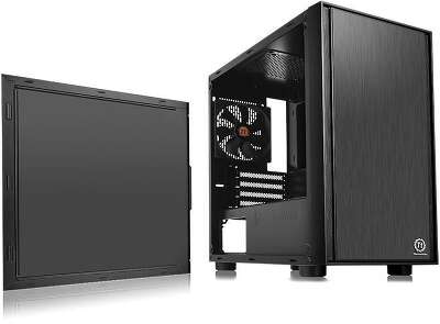 Корпус Thermaltake Versa H17 черный без БП mATX 2xUSB2.0 1xUSB3.0 audio bott PSU