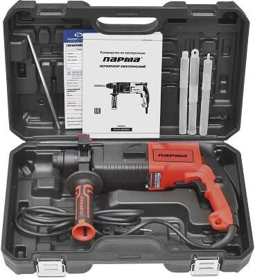 Перфоратор Парма ПЭ-01-20/600Э патрон:SDS-plus уд.:1.7Дж 600Вт (кейс в комплекте)