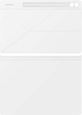 Чехол Samsung для Samsung Galaxy Tab S9+/S9 FE+/S10+ Smart Book Cover поликарбонат/полиуретан белый (EF-BX810PWEGRU)