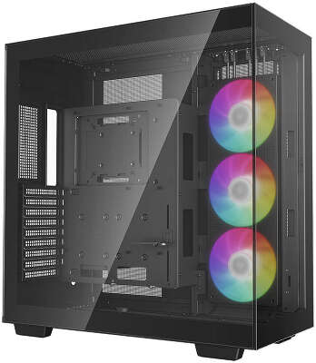 Корпус DEEPCOOL MidTower CH780 черный (ATX, без БП, 4xUSB3.0+USB3.2, 3x140mm ARGB) (R-CH780-BKADE41-G-1)
