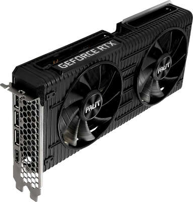 Видеокарта Palit NVIDIA nVidia GeForce RTX 3060Ti Dual 8Gb DDR6 PCI-E HDMI, 3DP LHR