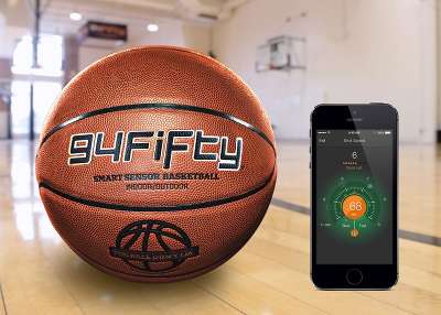 Полноразмерный баскетбольный мяч Infomotion 94Fifty Smart Sensor Basketball
