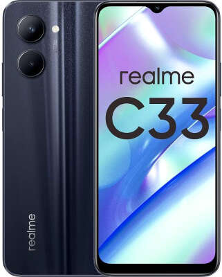 Смартфон Realme C33 128Gb 4Gb черный