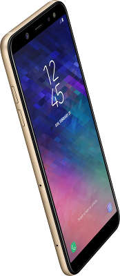 Смартфон Samsung SM-A600F Galaxy A6 2018 Dual Sim LTE, золотой (SM-A600FZDNSER)