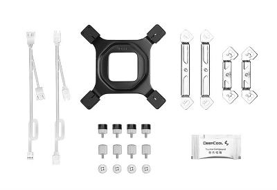 Кулер для процессора DEEPCOOL AG620 WH ARGB V2 LGA20XX/1700/1200/115X/AM5/AM4 (9шт/кор, TDP 260W, PWM, ARGB DUAL Fan 120mm, 6 тепл. трубок, белый) RET (R-AG620-WHAMMN-GJD)