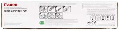 Canon Cartridge 729Bk  4370B002 Тонер картридж для LBP 7010C, Черный, 1200стр.