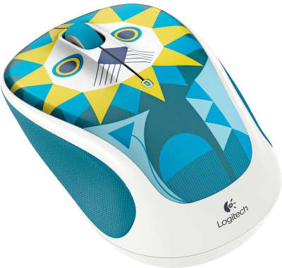 Мышь беспроводная Logitech Wireless Mouse M238 Luke Lion USB White-Blue (910-004475)