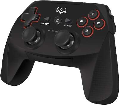 SVEN Беспроводной геймпад GC-2040 (11 кл. 2 стика, D-pad, Soft Touch, PC/PS3/Android/Xinput)